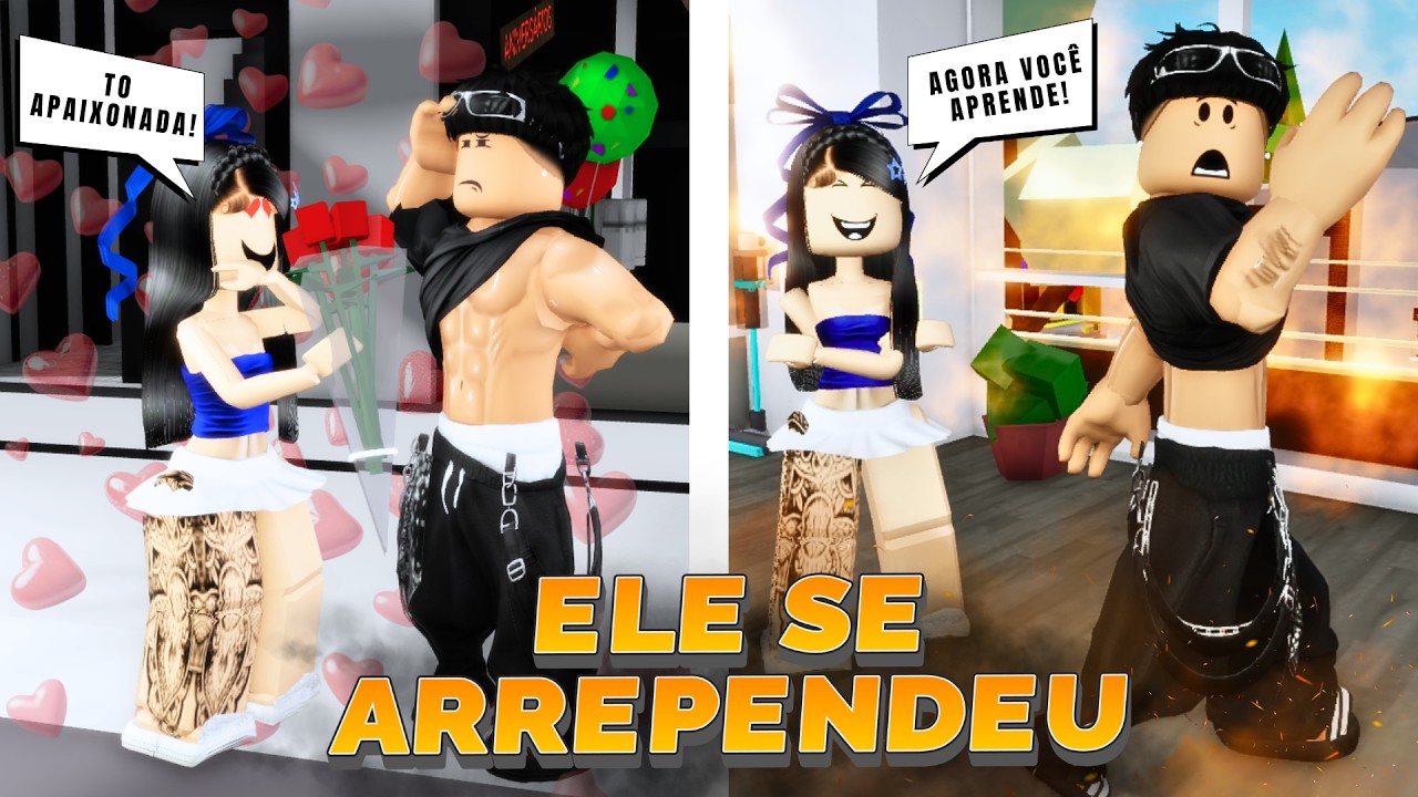 🔥 FINGI ser APAIXONADA por um MANDRAKE CHATO… e me VINGUEI no Brookhaven 😈