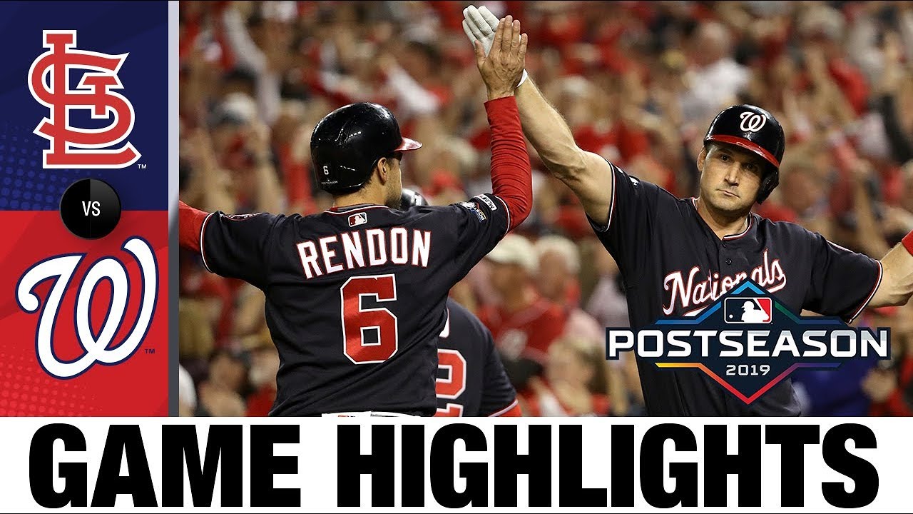Stephen Strasburg, Howie Kendrick fuel Nats' NLCS Game 3 win | Cardinals-Nationals MLB Highlights