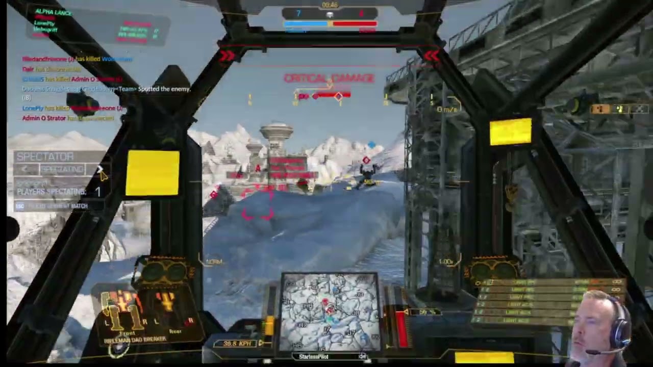 3 rounds with the new free mech event PANTHER! #mwo
