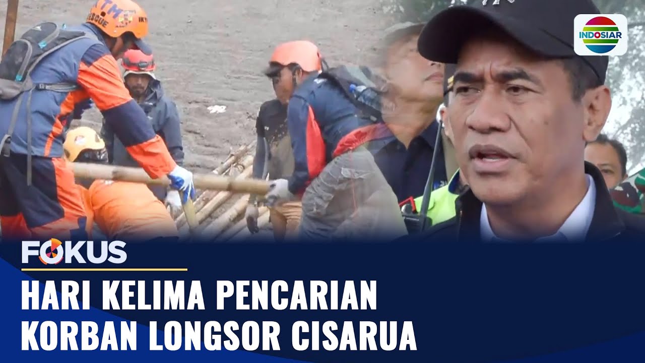Hari Kelima Pencarian Korban Longsor Cisarua | Fokus