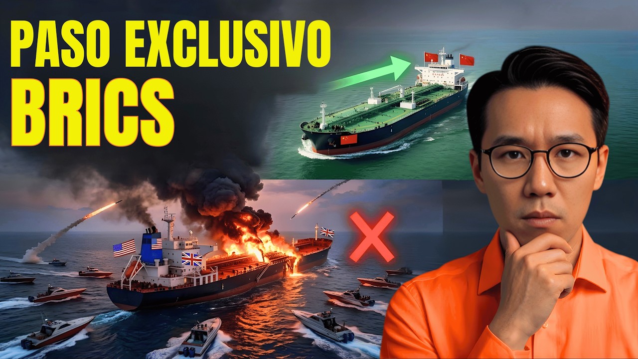 Irán controla Ormuz ahora. Solo pasan barcos de los BRICS. 1/3 del petróleo mundial desaparecido