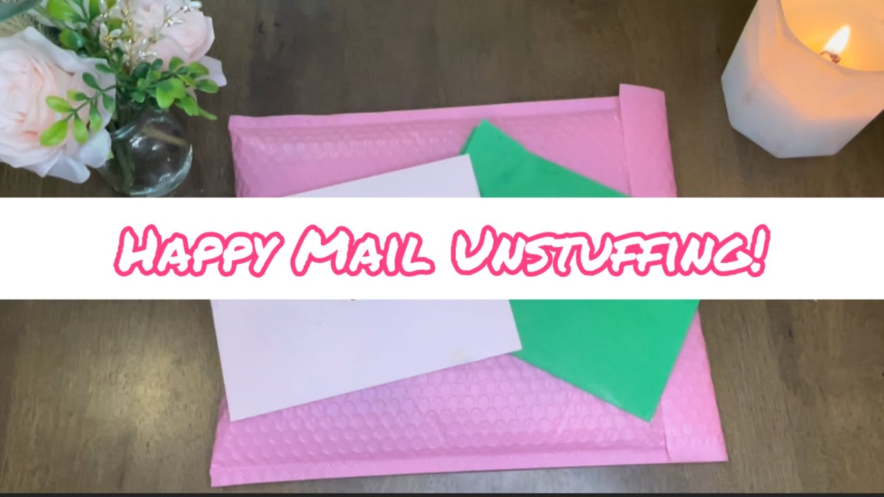 Happy Mail Unstuffing! | 🌸 Lots of Super Cute Savings Challenges 🌸 | Freebies | 