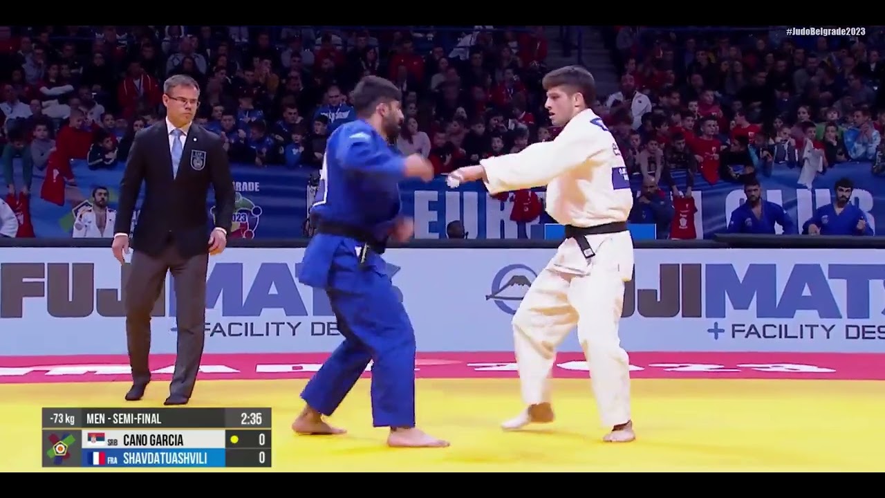 Jorge CANO GARCIA (ESP) v Lasha SHAVDATUASHVILI (GEO) [ -73KG ECC Champions League  Belgrade ]