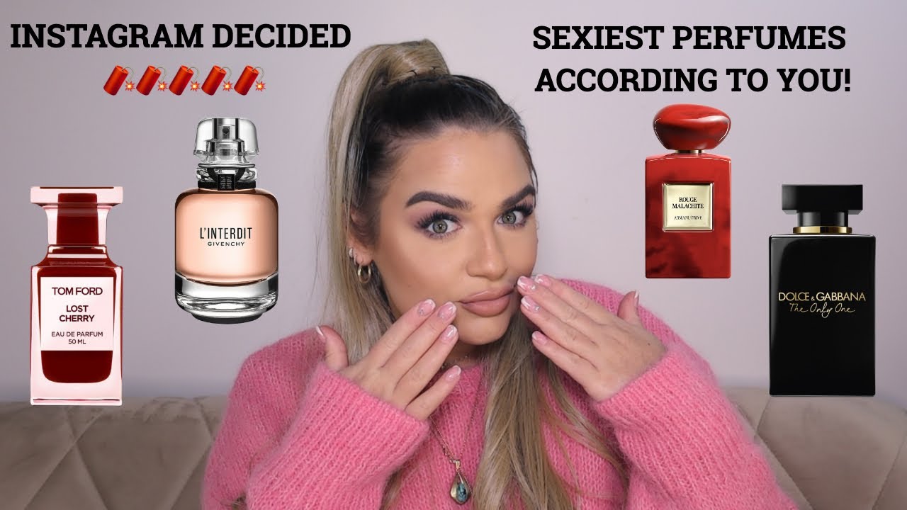 10 SEXIEST PERFUMES FOR WOMEN..ACCORDING TO YOU! INSTAGRAM VOTES 🧨PERFUME COLLECTION | Paulina Schar