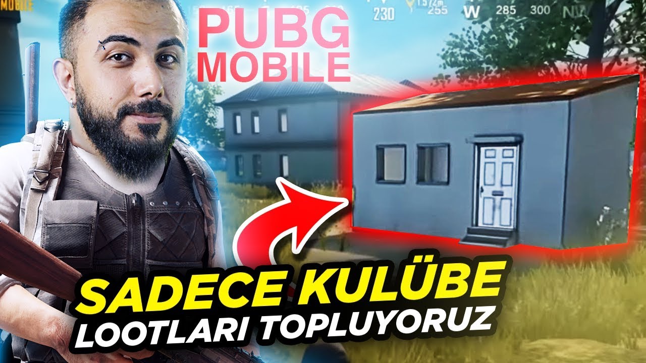 SADECE KUL&Uuml;BE LOOTUYLA OYUN KAZANMAK!? EN ZOR CHALLENGE! | PUBG Mobile
