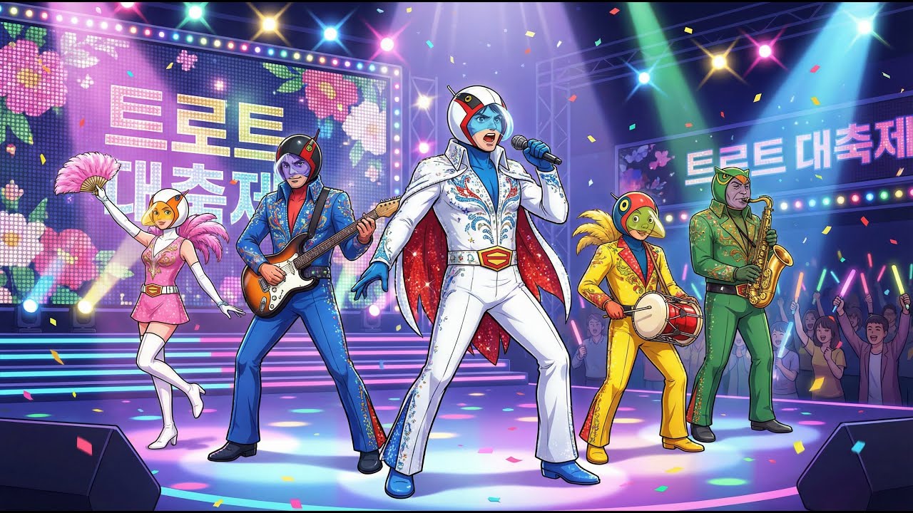 독수리 5형제 (트로트 버전)