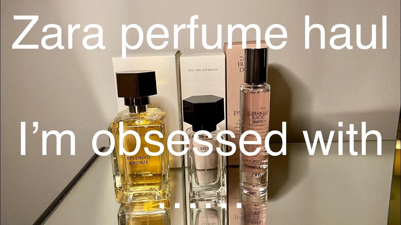 Zara perfume haul - Splendid Bronze, Velvet Shadow, Black Dart. First impressions