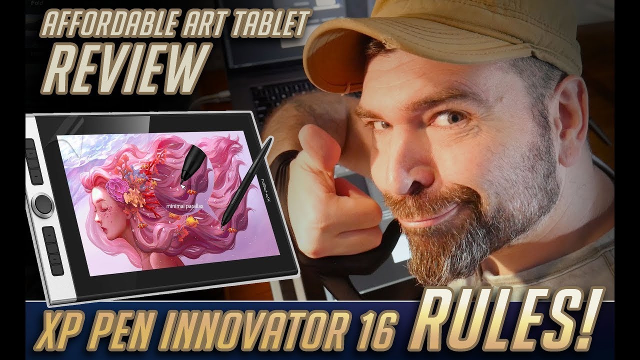 This art tablet RULES! - XP-PEN Innovator 16 review