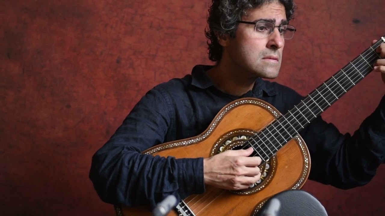 Fernando Sor: Etude in E minor op.60, no.22 on period guitar