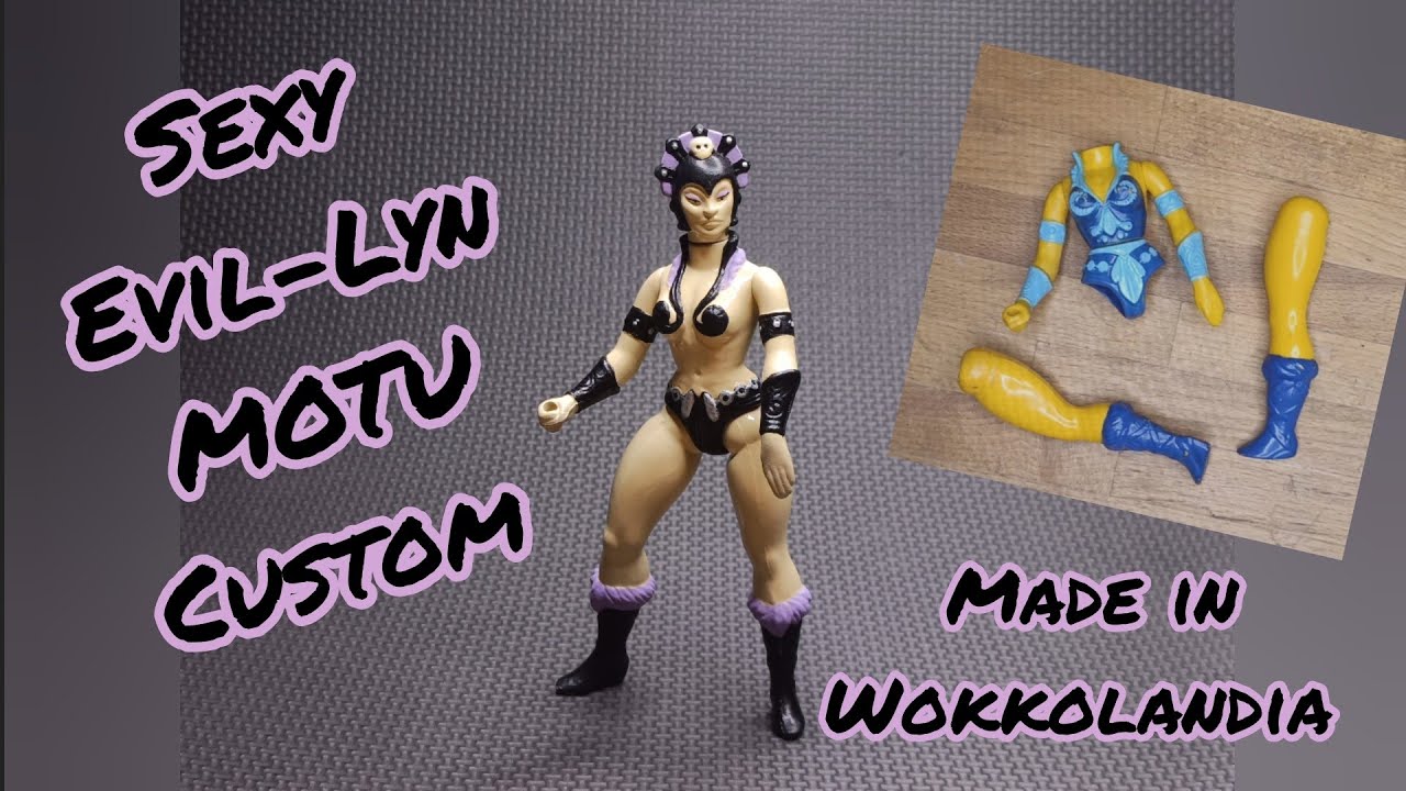 Evil-Lyn Masters of the Universe figure toys Hot Custom 71