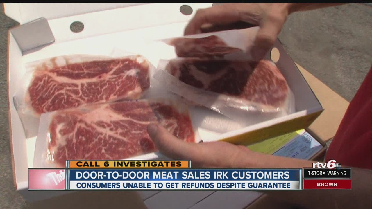 Customers have 'beef' with door-to-door meat sales company