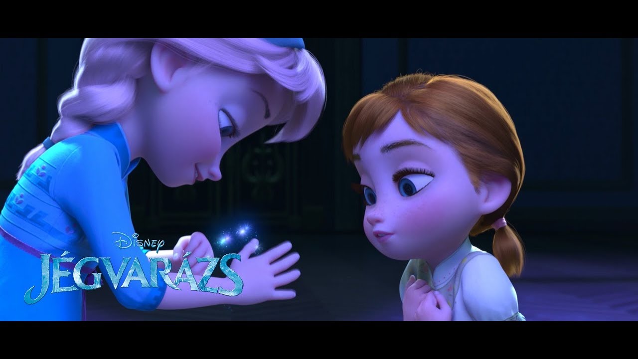 J&eacute;gvar&aacute;zs | Anna and Elza j&aacute;tszanak a h&oacute;ban| Disney Hercegnők