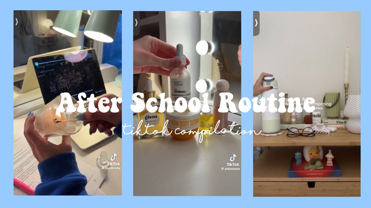 After School Routine’s (ASMR edition) |TikTok Compilation|