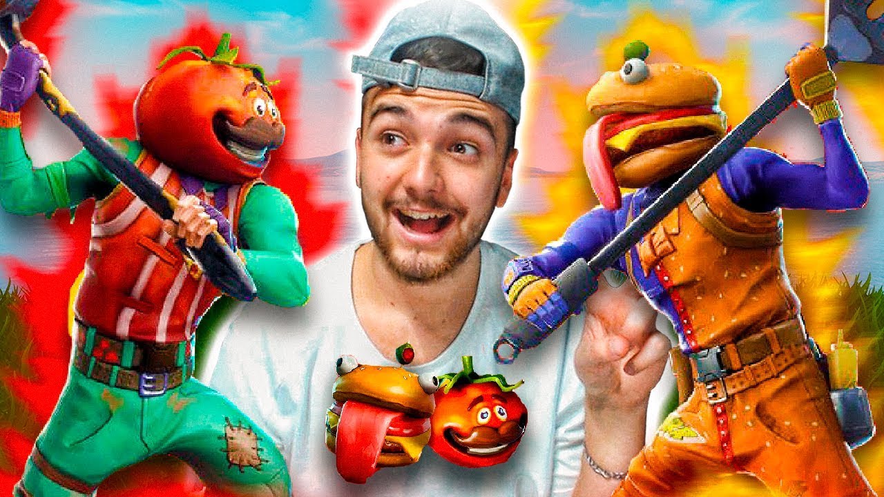 MI PRIMERA VICTORIA EN GUERRA DE COMIDA EN FORTNITE