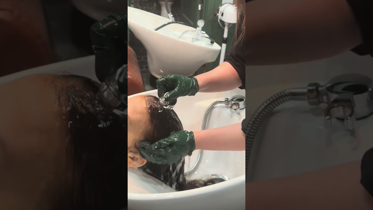Real Shampoo ASMR for Deep Sleep | Professional Hair Wash & Scalp Massage (No Talking)