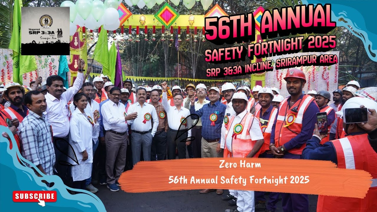 Zero Harm | 56th Annual Safety Fortnight 2025 | Full Video | SINGARENI | SRP 3& 3A Incline