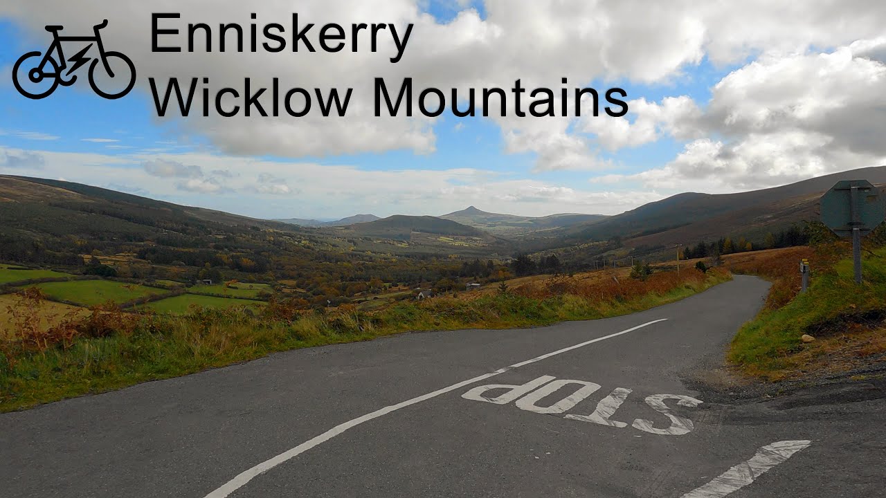 Enniskerry Wicklow Mountains : 4K Virtual Bike Ride Ireland