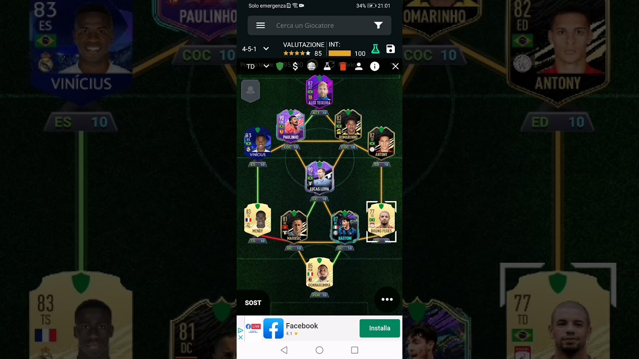 SQUAD BUILDER - FIFA 21 - 600K