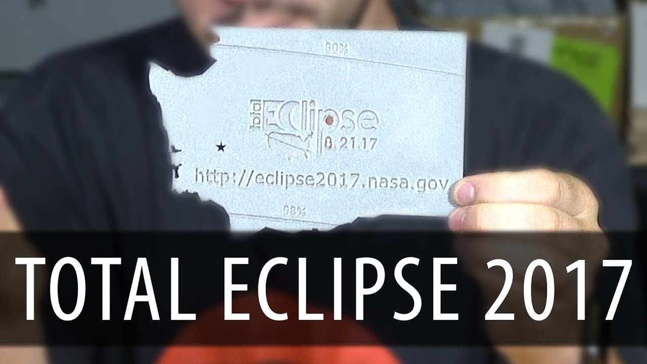 3D Printing NASA Pinhole Projector for Solar Eclipse 2017