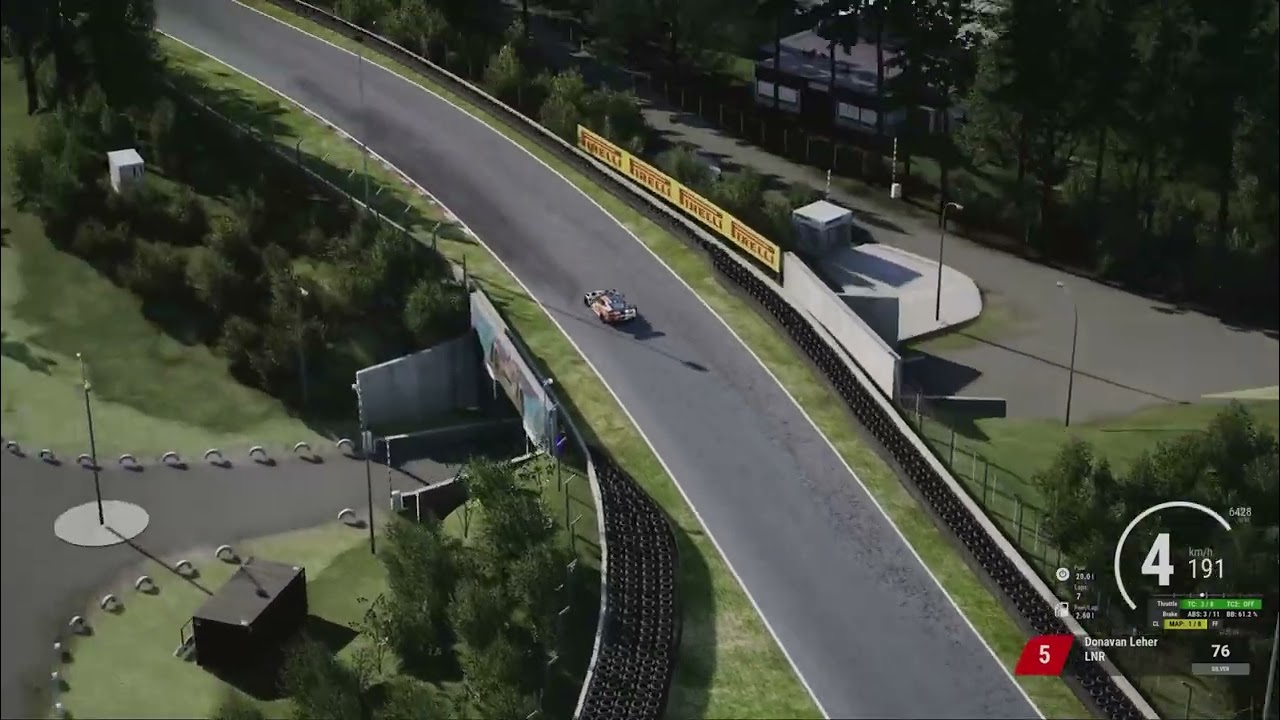 Unsafe return on Car 78 on Zolder 
