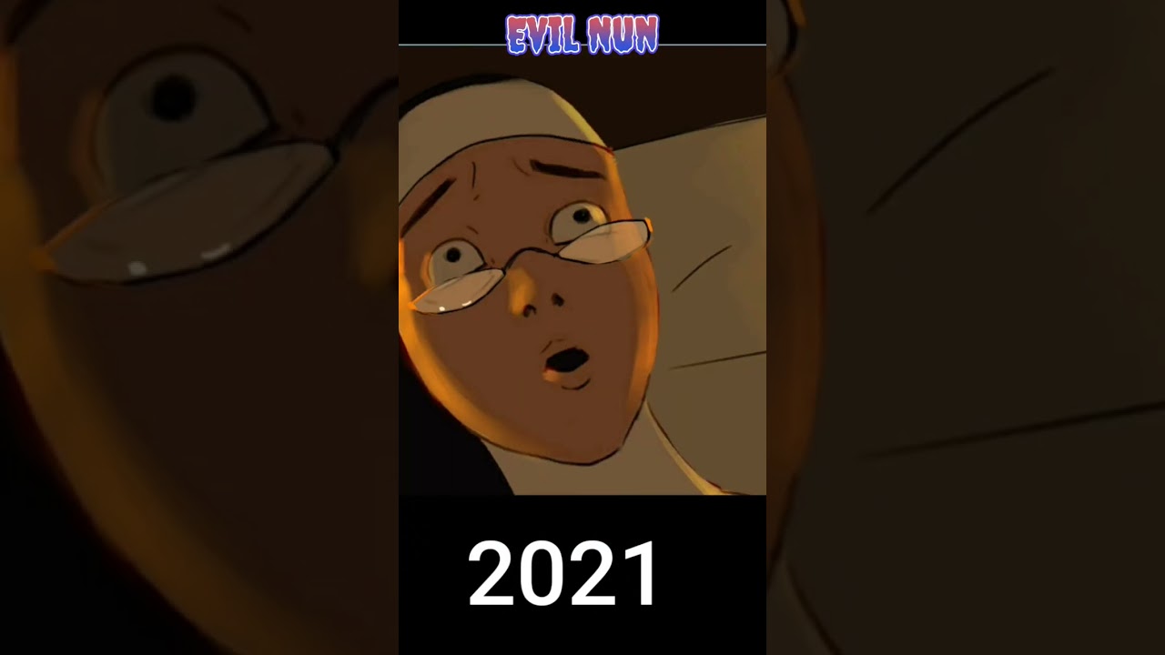 Evilnun evolution over time #evilnun #evilnun2 #evilnunbrokenmask