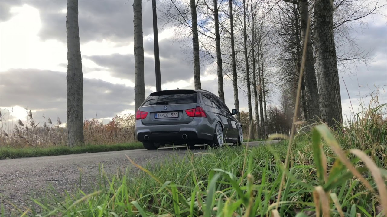 BMW 320d STRAIGHT PIPE SOUND
