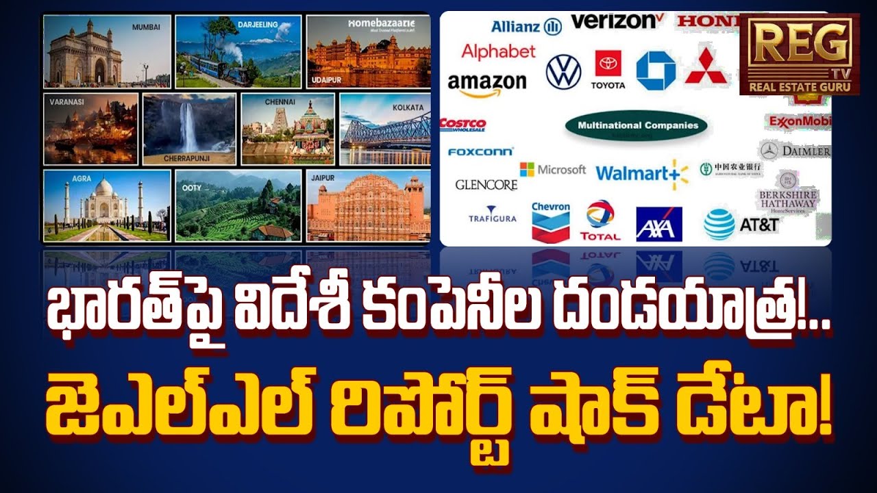 Global Companies Dominate India&rsquo;s Office Leasing! 59% Share in 2025 | JLL Report #gcc #hyderabadnews