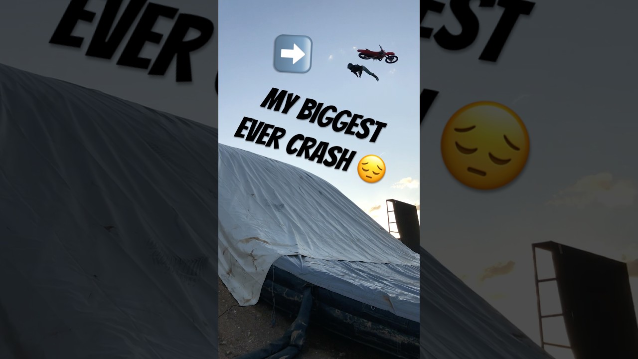 Escaping DEATH - JUST! POV of my worst ever crash and what everyone else saw! #crash #fail #moto