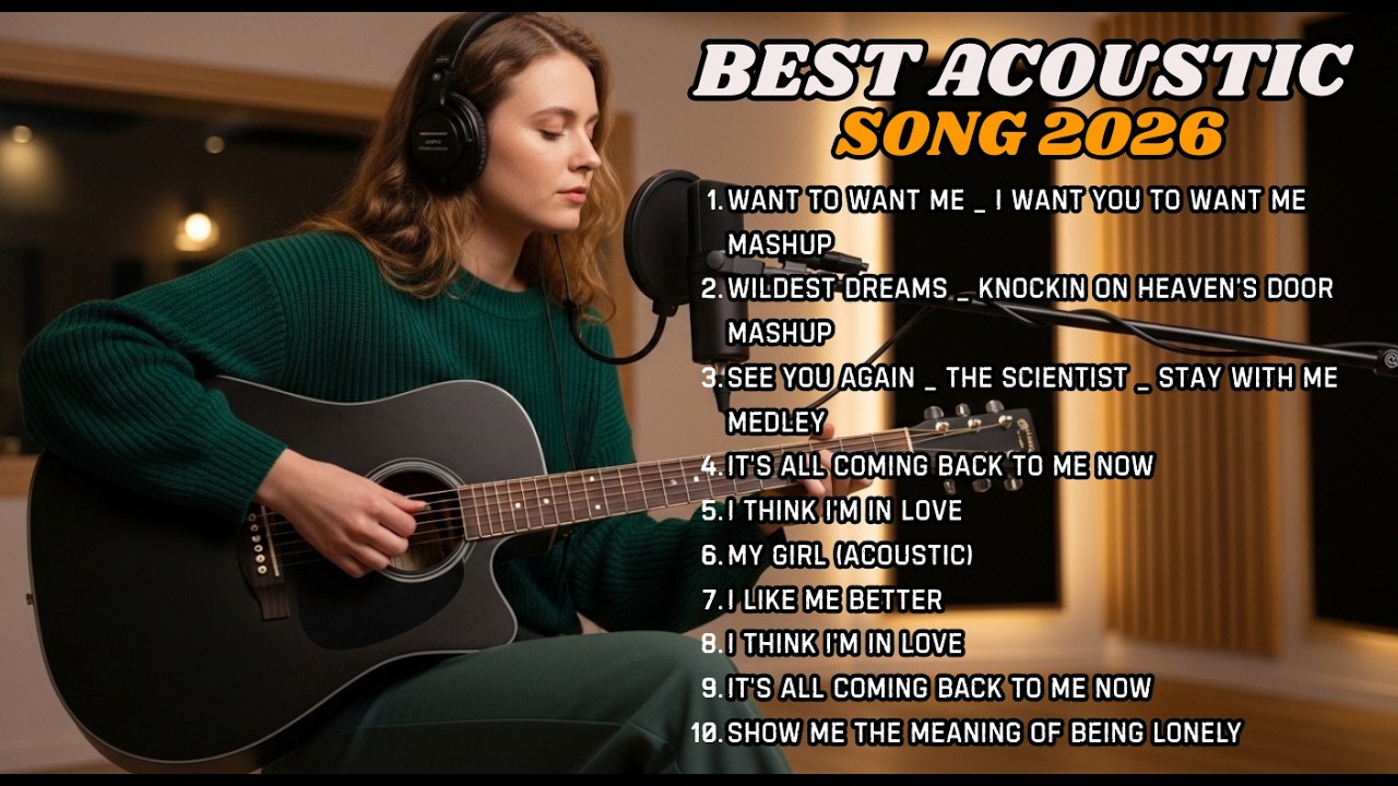 Best Acoustic Love Songs Cover Playlist 2026 ❤️🎧 Smooth Acoustic Cover ~ London Grammar, Green Day