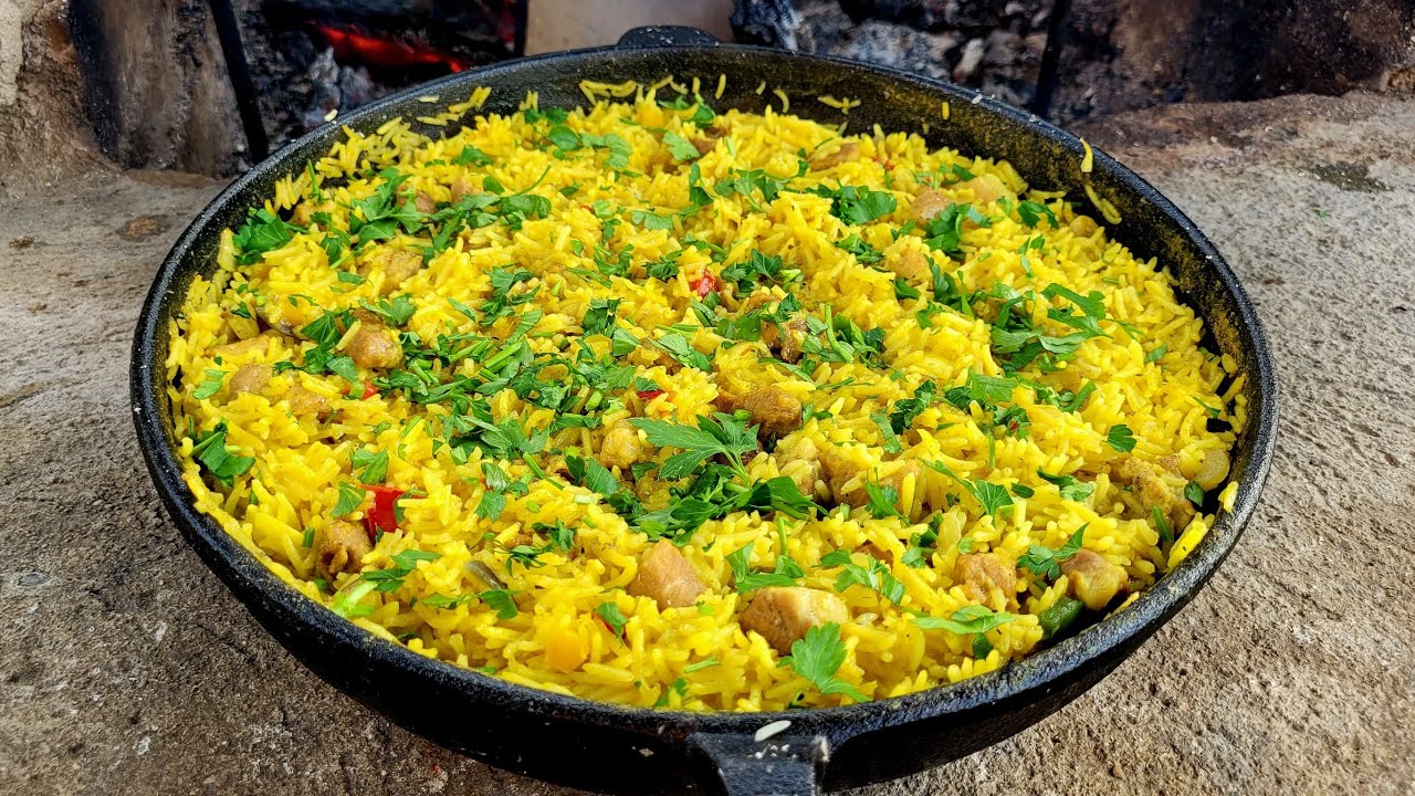 Pilaf cu Carne de Porc - Cooking in the Village Ep.40