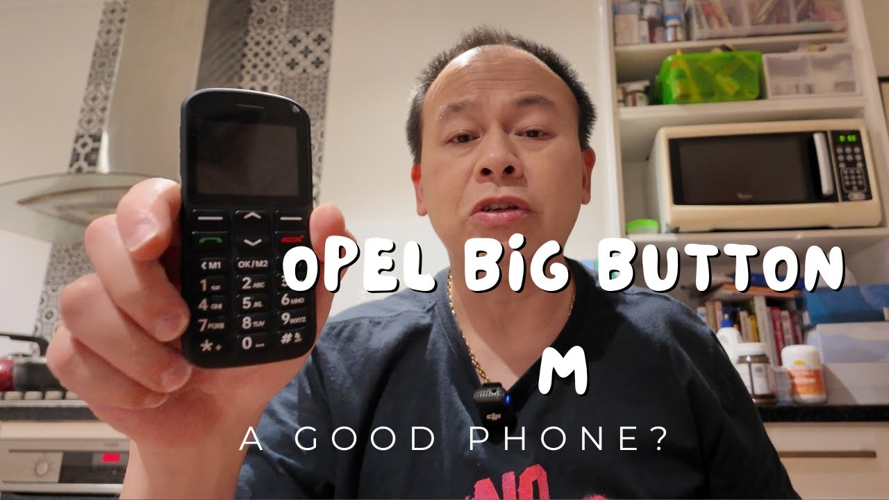 Opel Big Button M — лучший телефон для людей со слабым зрением?