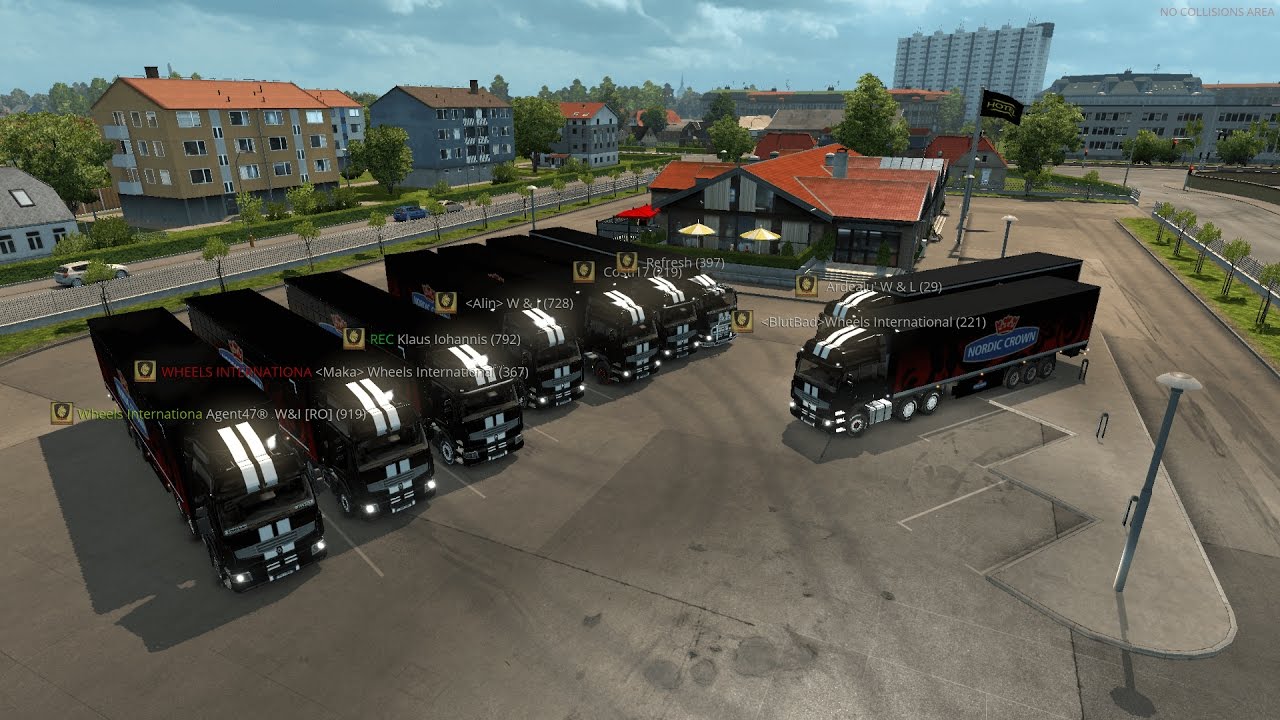 Euro Truck Simulator 2 - Wheels International Convoy (Part 2)