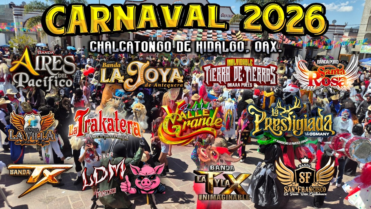 Carnaval 2026 Chalcatongo De Hidalgo Oaxaca