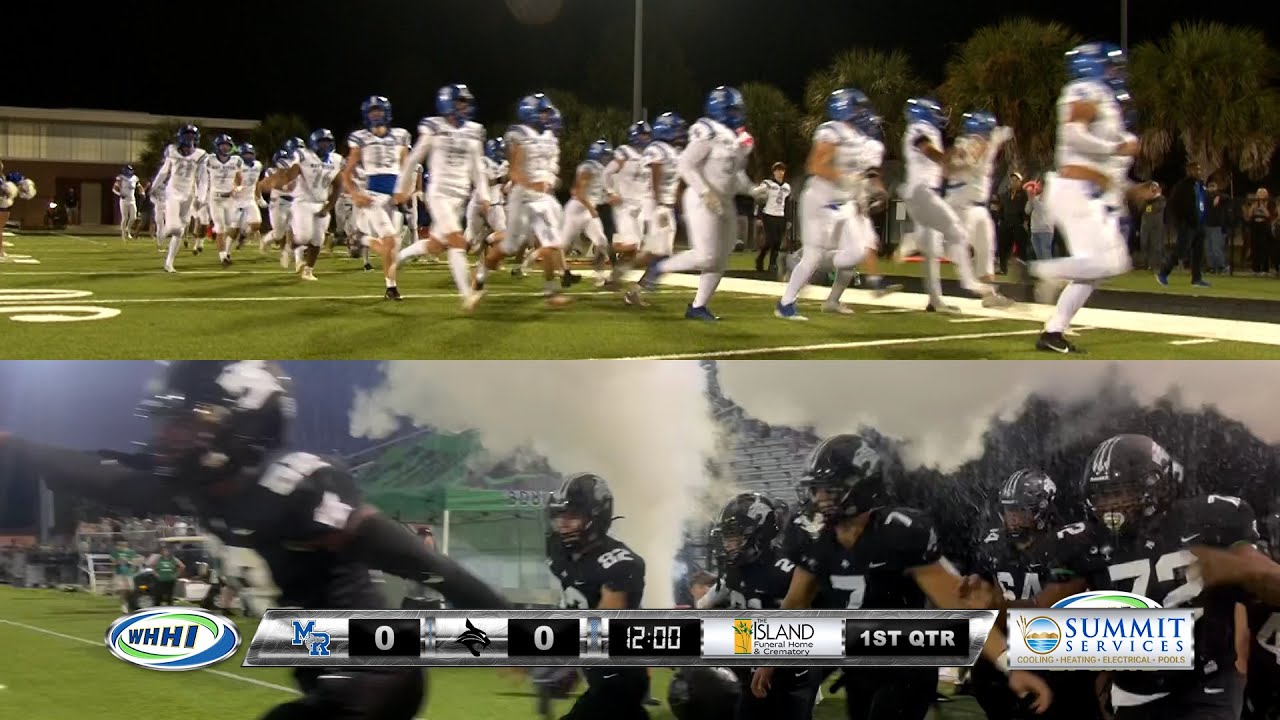 FOOTBALL | May River Sharks at Bluffton Bobcats 2023 | Bluffton Bowl Full Game | WHHITV