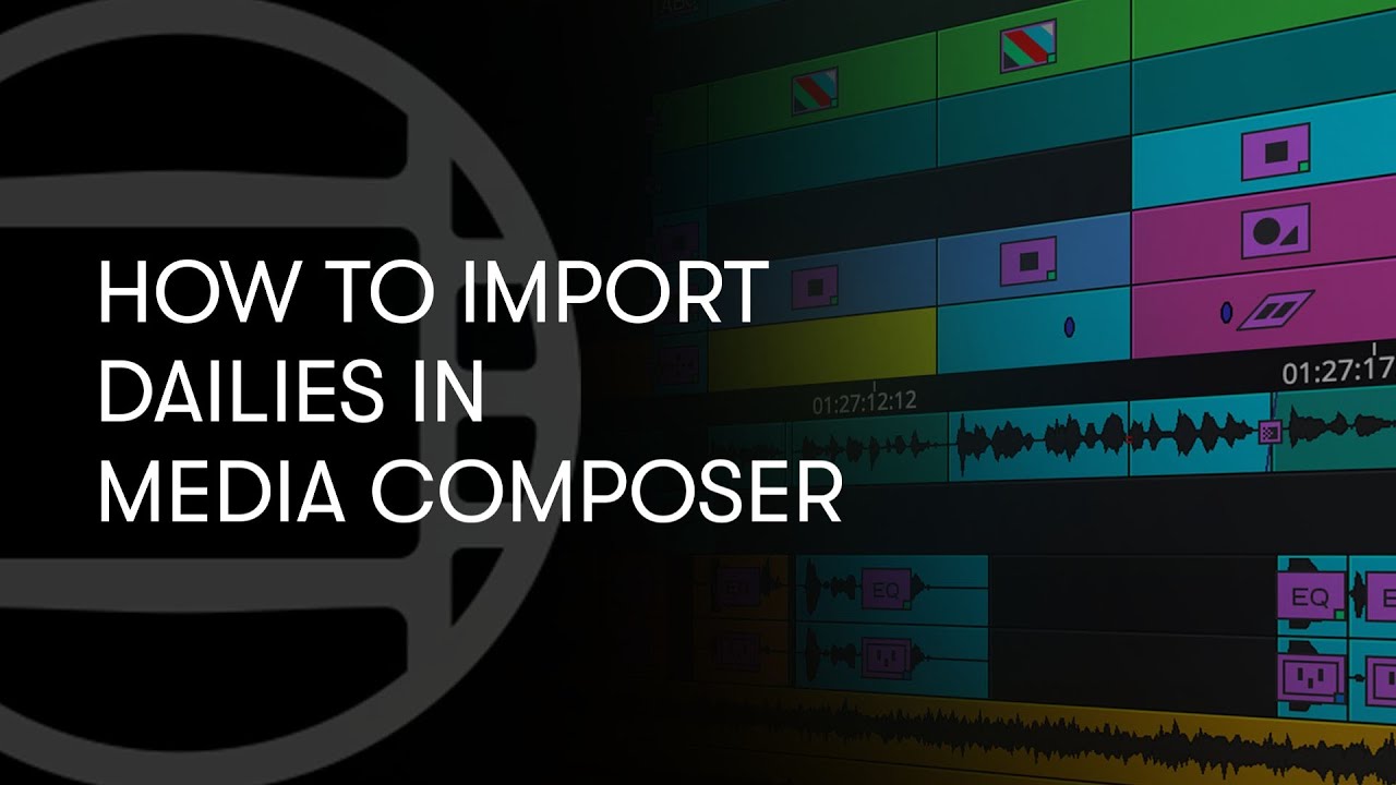 Как импортировать ежедневные записи в Media Composer