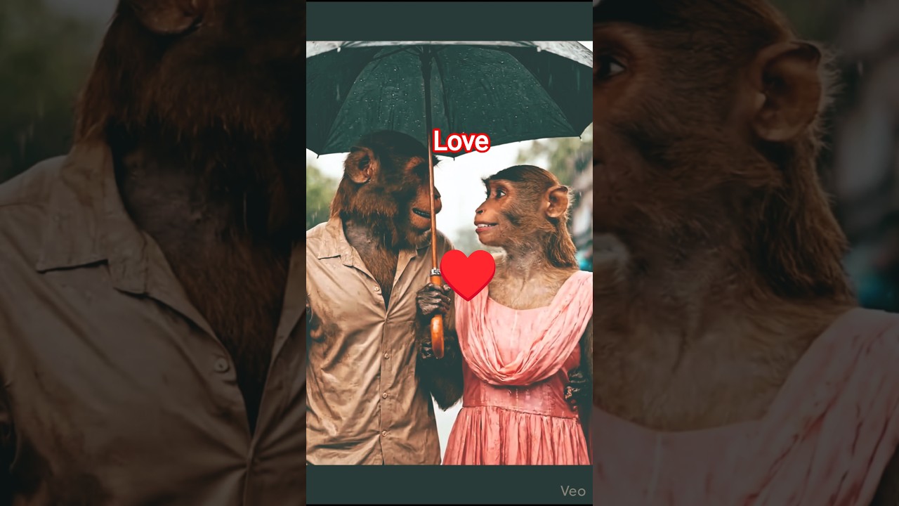A cute and heart-touching Monkey Love Story 🐒 | Love Story | Romance ♥️🫦