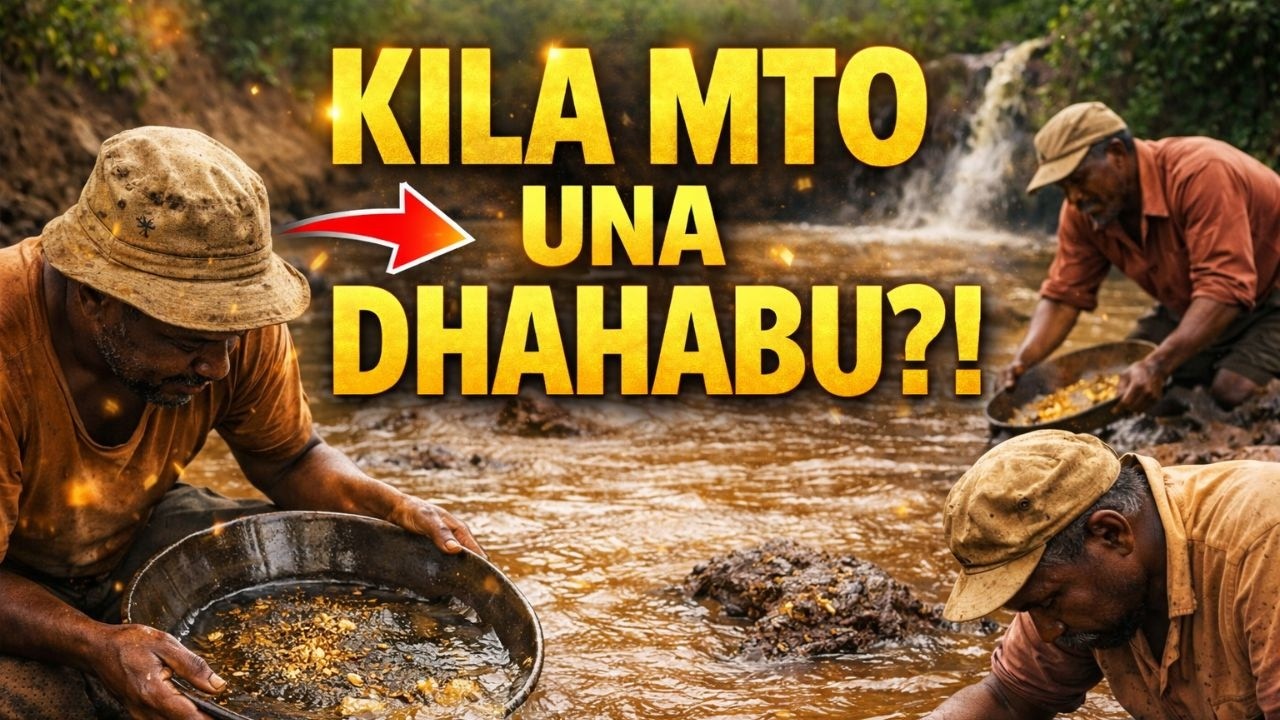 Mito Inayobeba Dhahabu ya Tanzania Je, Kila Mto Una Dhahabu Tanzania?