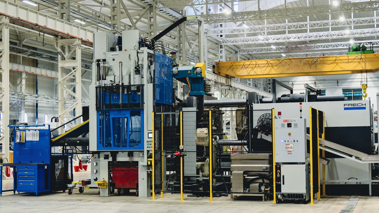 ROBOTICS CELL FOR DIE CASTING // ABB FOUNDRY