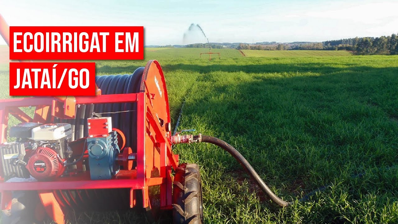 ECOIRRIGAT e fertirrigação em Jataí Goiás