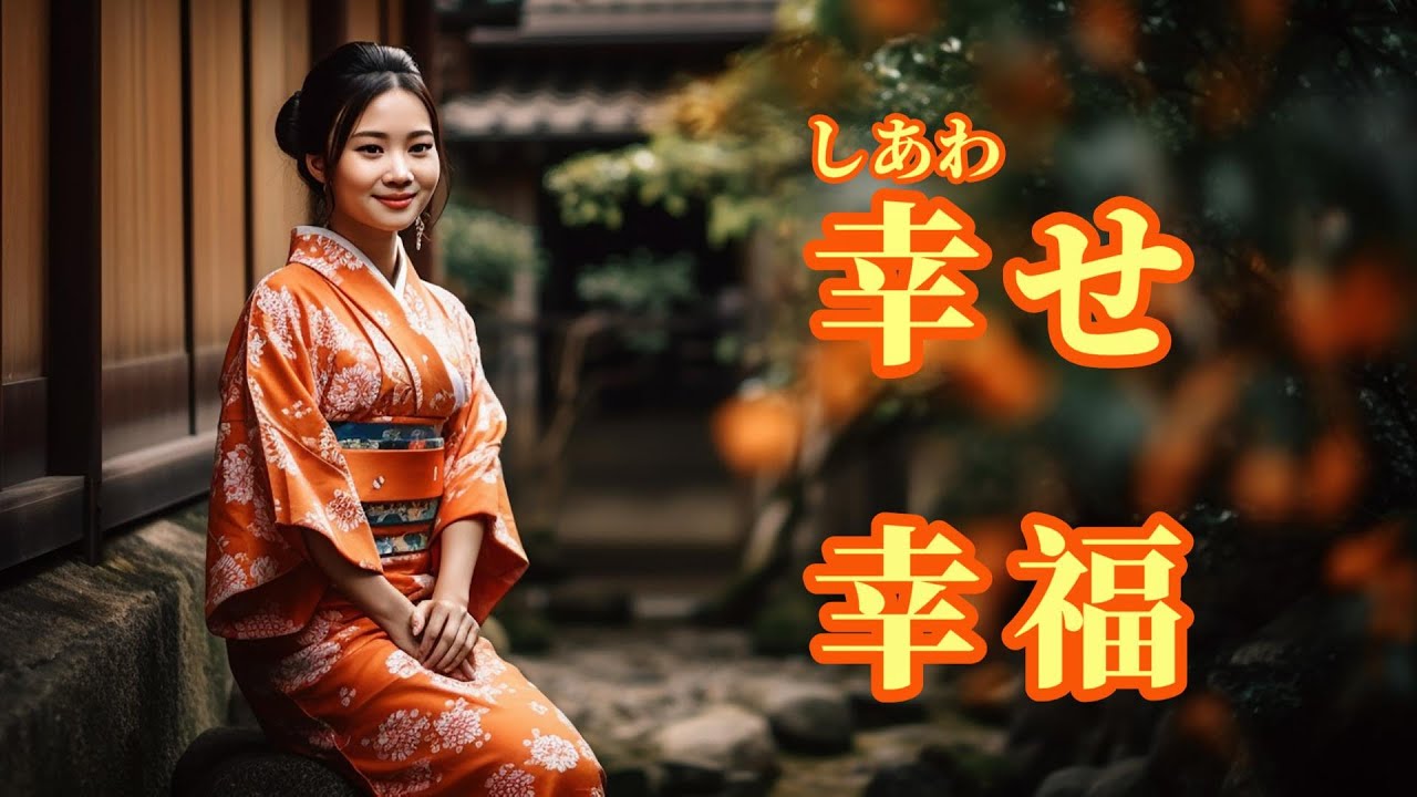【日語導唱】 幸せ (幸福)漢譯+注音+卡拉OK(カラオケ)/ (華語-傷心太平洋) -演唱: YuYu