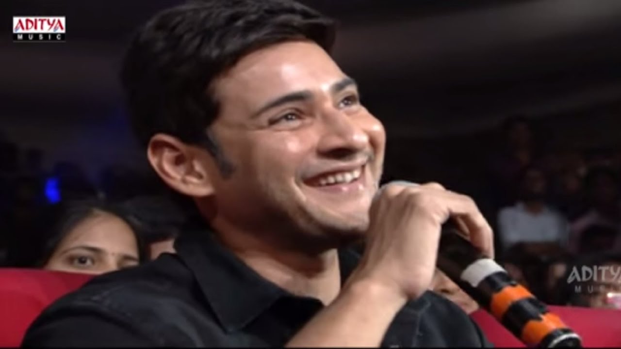 DSP Funny Questions To Mahesh Babu  @ Srimanthudu Audio Launch - Aditya Music Telugu