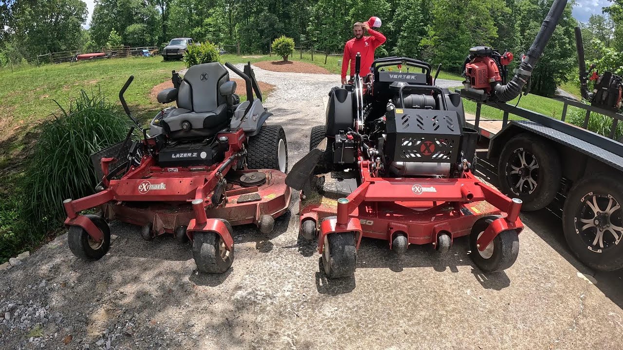 IS A STAND ON MOWER BETTER