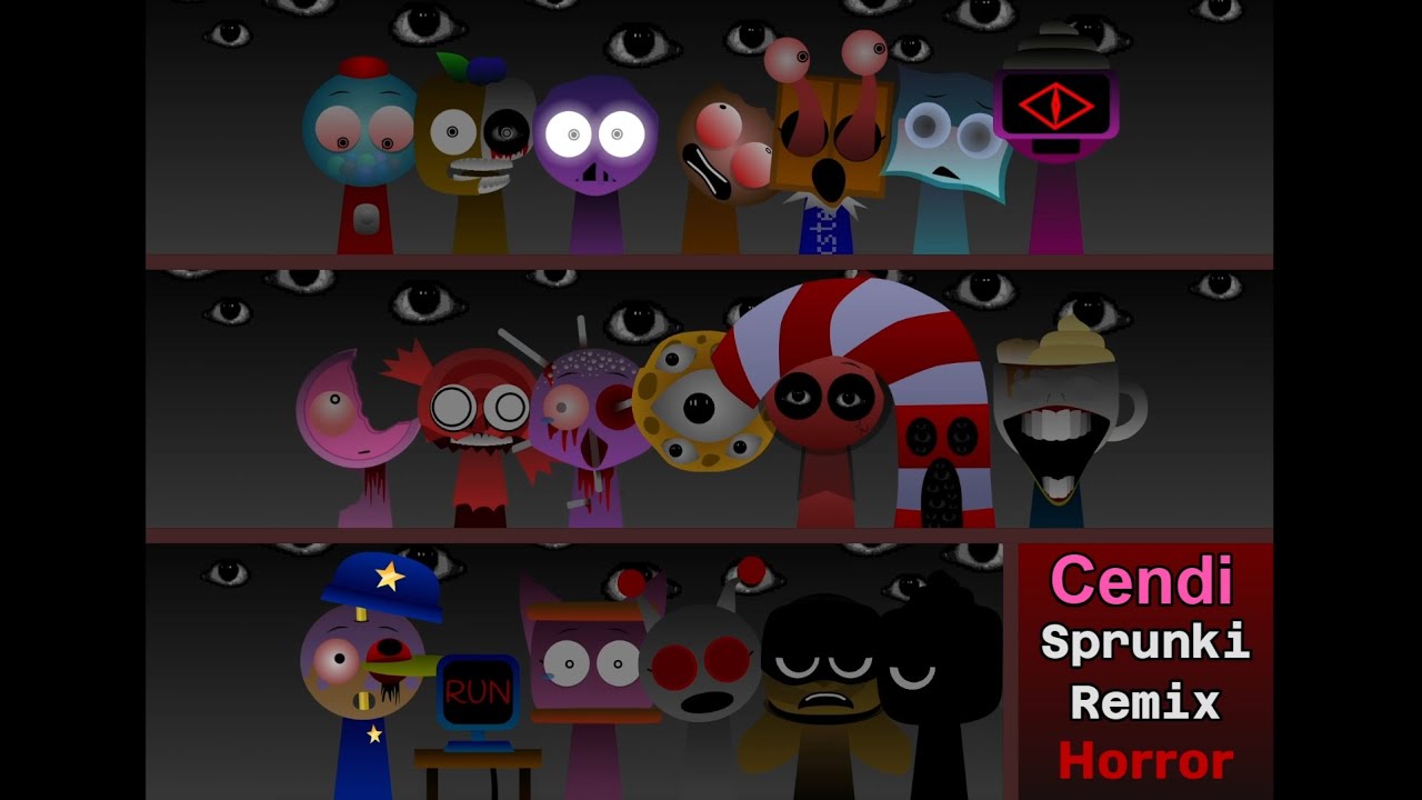 Cendi [V1] - A Sprunki Remix Horror - with All Characters