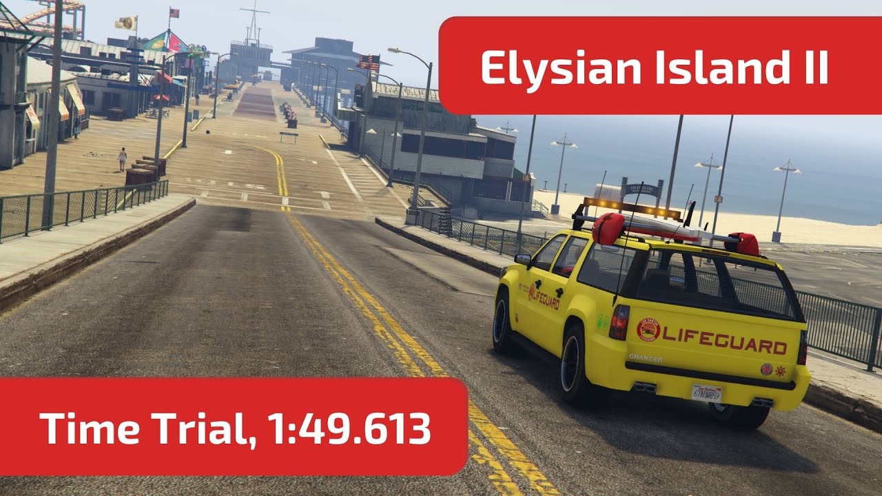 GTA Online - Elysian Island II (Time Trial, 1:49.613) Lifeguard