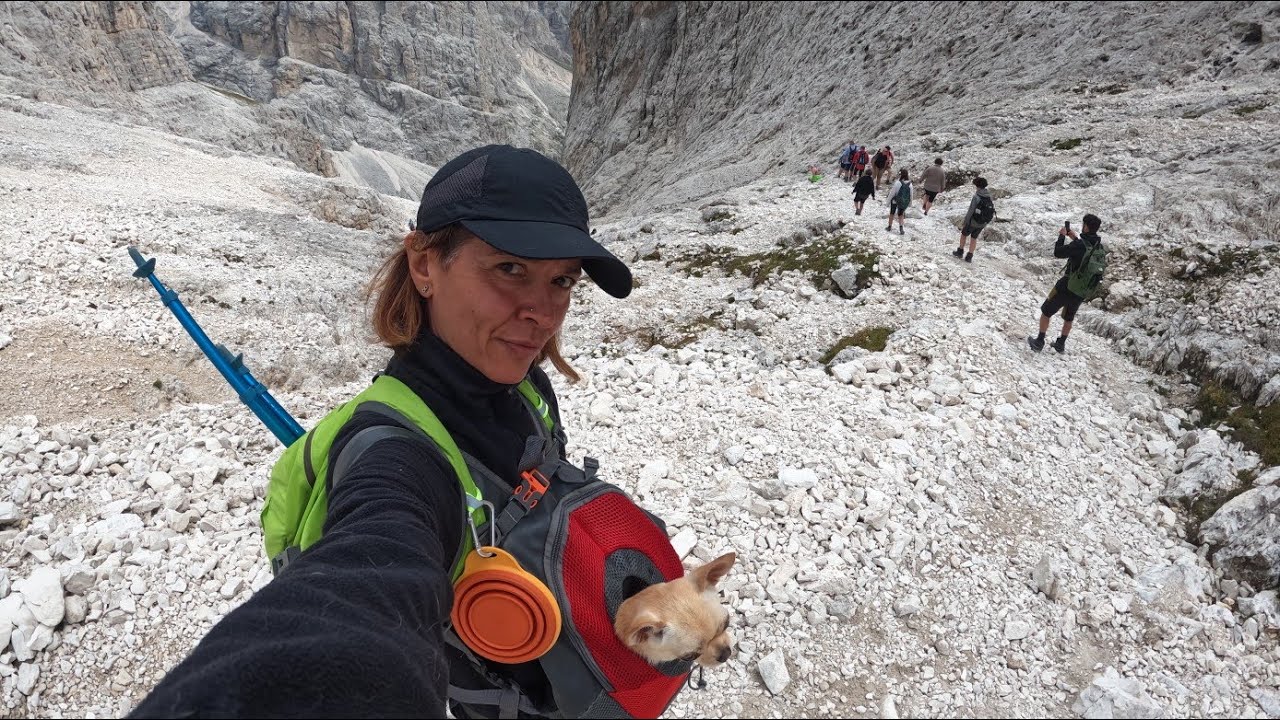 torri del Vajolet...trekking che somiglia ad una arrampicata.... ma che spettacolo pero🤩🤩🤩🤩