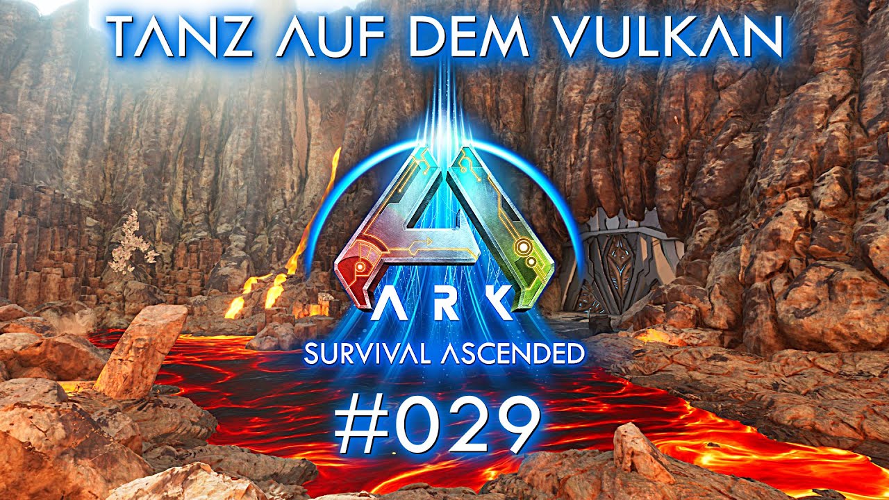 Ark: Survival Ascended im Vulkan ASA deutsch gameplay