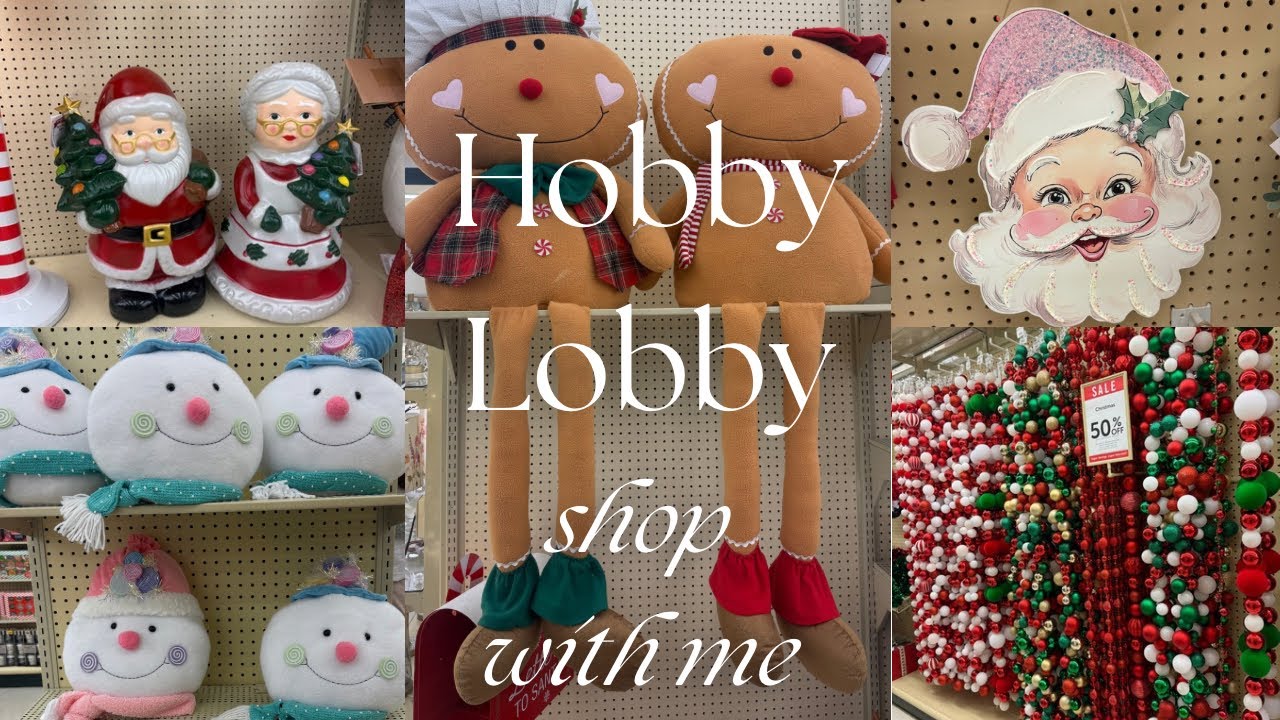 HOBBY LOBBY CHRISTMAS SHOP WITH ME 2025🎄 PART 2