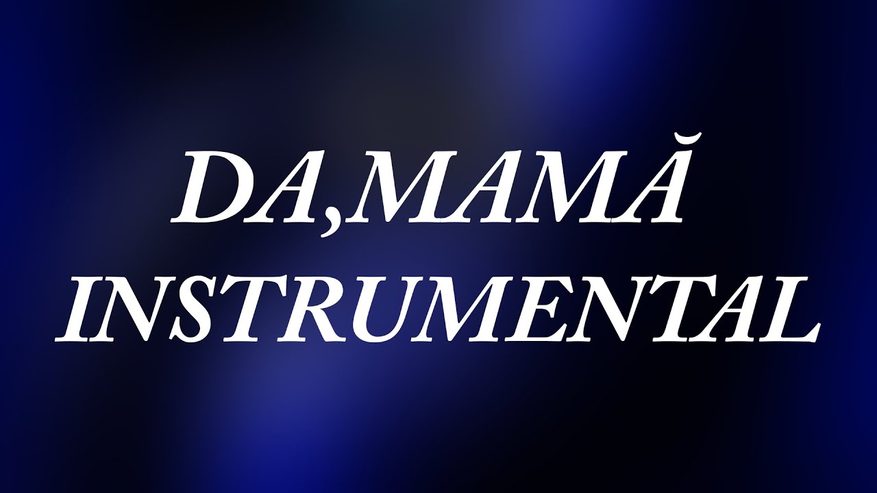 Delia - Da,mama | Instrumental