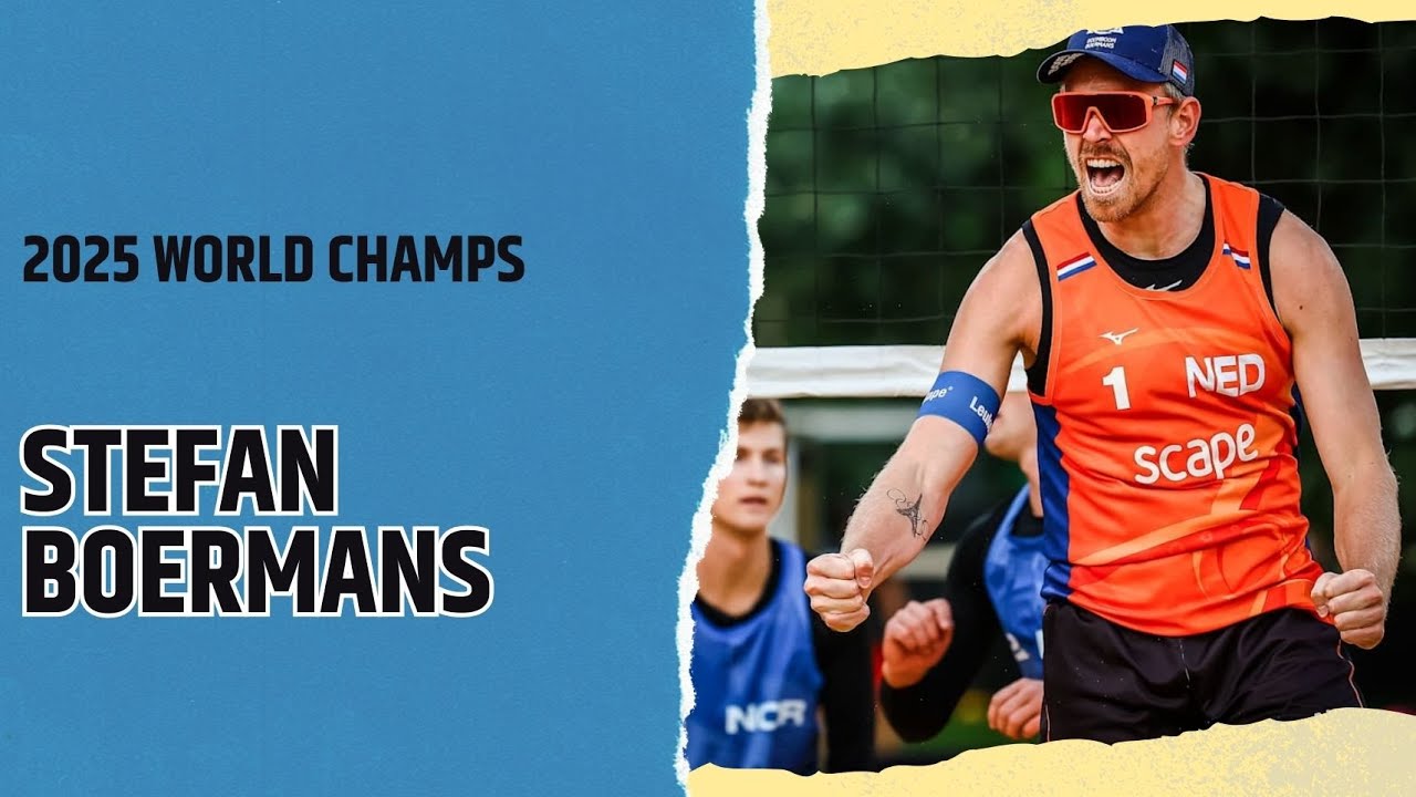 Stefan Boermans Full Highlights | 2025 FIVB Beach World Championships