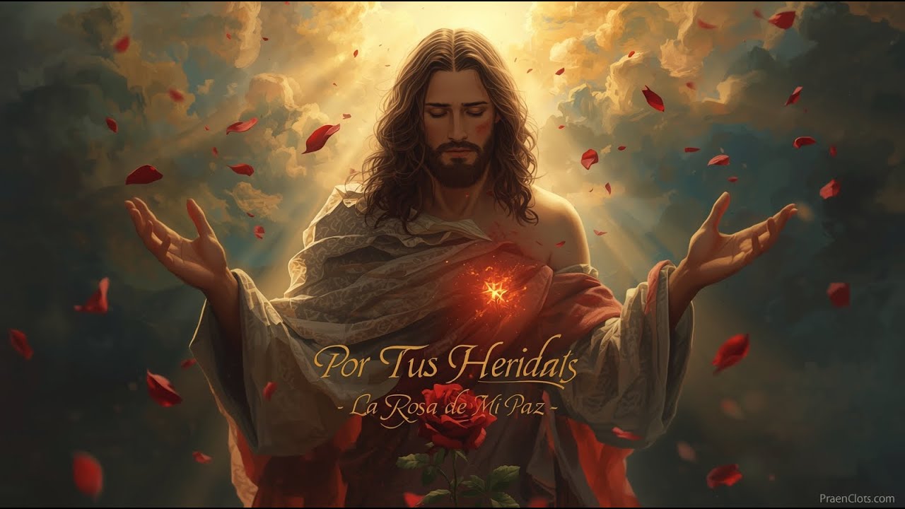POR TUS HERIDAS – La Rosa de Mi Paz | Balada Rock Cristiana Inspirada en Isaías 53:5